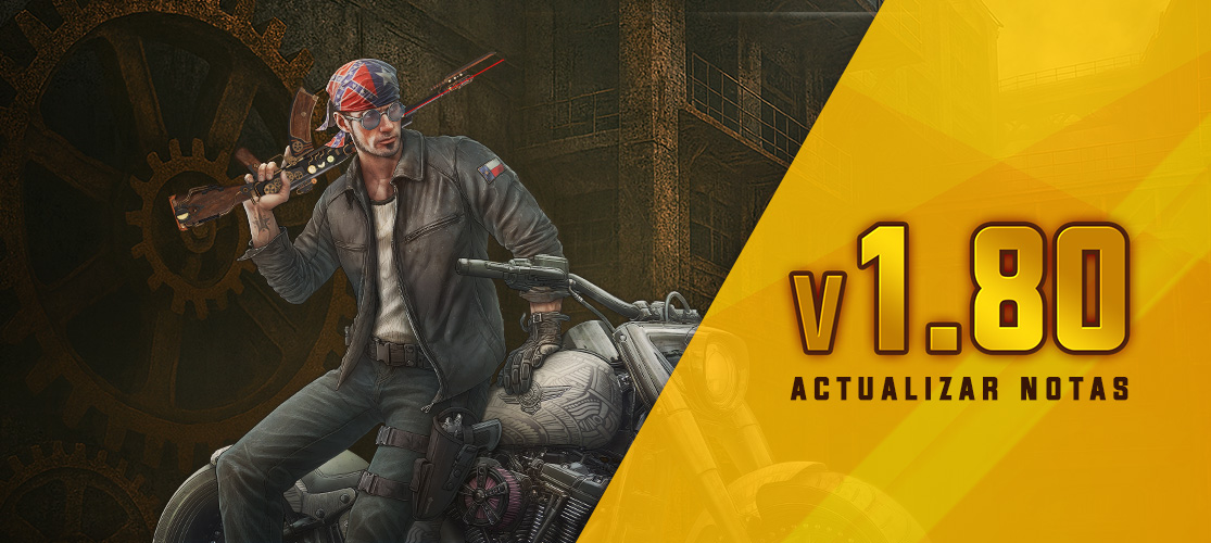 ¡La actualización v1.80 ya está disponible!